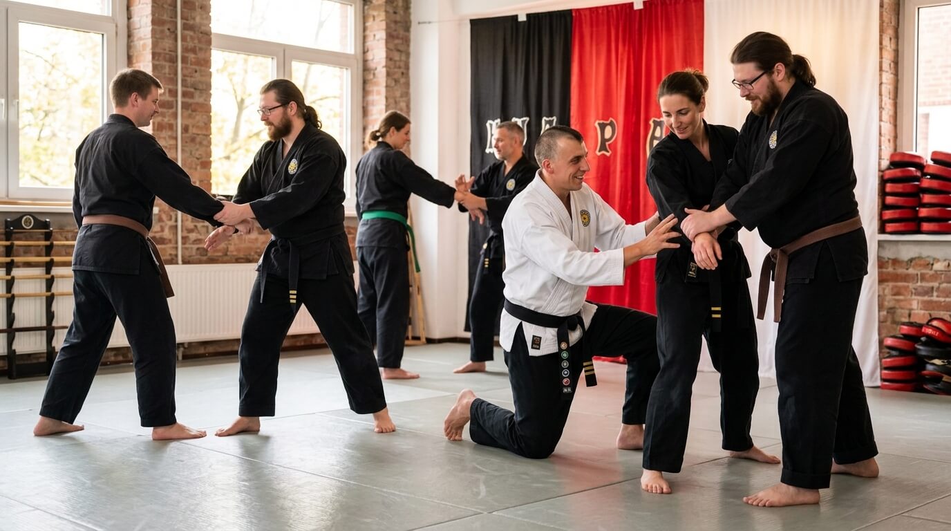 Trainer begleitet Erwachsenenklasse - PaKua am Grindel - Karriere PaKua am Grindel - Karriere - Trainer begleitet Erwachsenenklasse